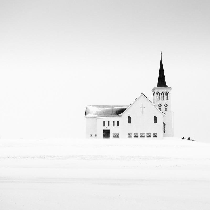 290 The White Church by Michel Rajkovic